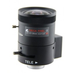 Lens HD 1/2" 3.5-18mm 03518DC