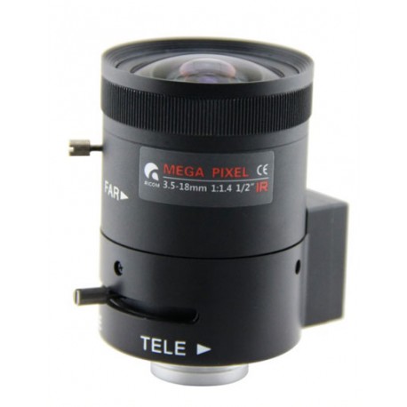 Lens HD 1/2" 3.5-18mm 03518DC