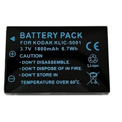 Kodak, battery KLIC-5001, DB-L50