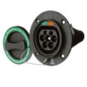 Electric Vehicle Socket Duosida Type 2 (Male), 32A, 3-phase