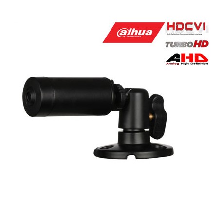 HD-CVI, TVI, AHD, CVBS kamera 2MP, pinholinis objektyvas 2.8mm. 100.5°, IP67, DWDR