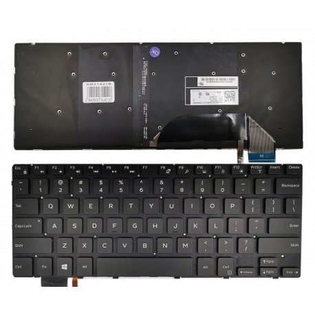 Keyboard DELL Inspiron: 15 7558, 7568, XPS 15 9550, 9560 with backlight