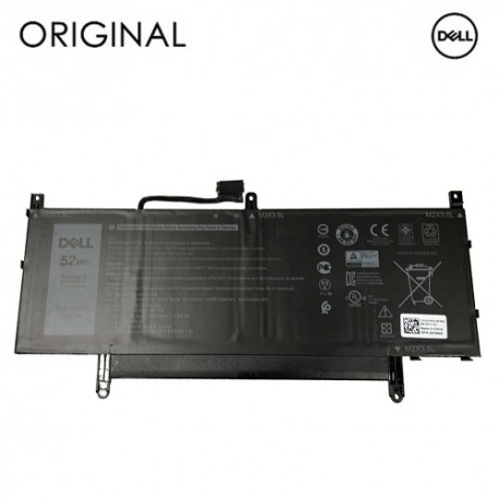 Notebook Battery DELL N7HT0, 52Wh, 6500mAh, Original