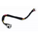 Power jack with cable, HP Pavilion DV2000, DV2100, DV2200