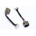 Power jack with cable, HP DV5-2000