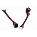 Power jack with cable, DELL Inspiron N5040, M5040, N5050