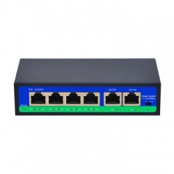 PoE switch 4ch 100Mbps +2G uplink