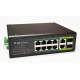 PoE switch 8ch 100Mbps +2G uplink 2 SFP