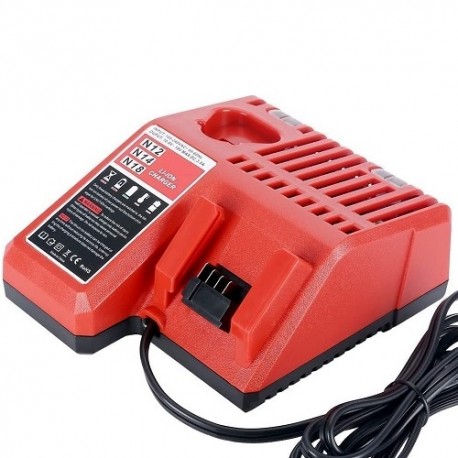 Power Tool Battery Charger MILWAUKEE N12N14N18, 10.8V-18V, 3A, Li-ion