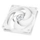 ARCTIC P12 PWM PST Pressure-Optimised Fan, 4-pin, 120mm, White