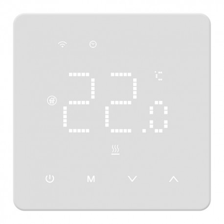 TUYA Programuojamas termostatas dujų katilui, Wi-Fi, 3A, 230VAC