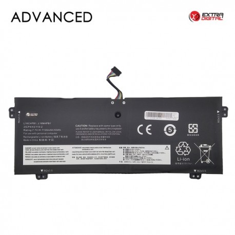 Notebook Battery LENOVO L16C4PB1, 7100mAh, Extra Digital Advanced