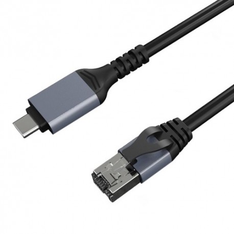 Adapter Cable CAT6 UTP, USB Type-C to RJ45, 1m