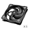 ARCTIC P14 MAX High-Performance Fan, 4-pin, 140mm, Black, 5pcs