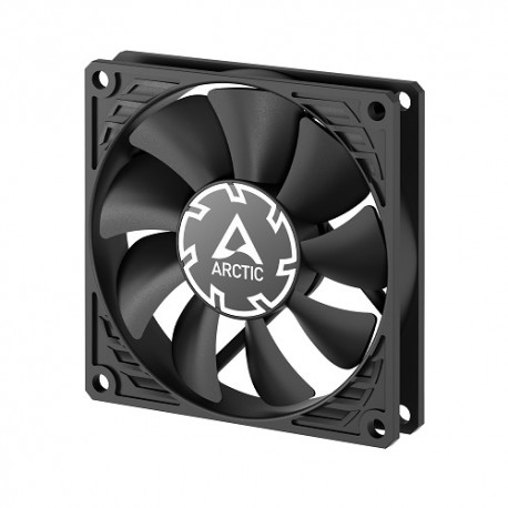 ARCTIC P8 Slim PWM PST Fan, 4-pin, 80mm, Black